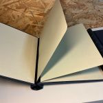 2 Leuchtturm Klemmbinder blau mit Aufdruck Deutsches Reich