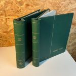 2 Leuchtturm Klemmbinder grün mit Aufdruck Cept