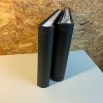 2 Herma Alben für Briefe schwarz