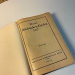 Michel Briefmarkenkatalog Europa 1937