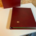 2 Safe Variant Alben + Schuber in rot mit Hüllen für ETB