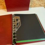 2 Safe Variant Alben + Schuber in rot mit Hüllen für ETB