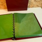 2 Safe Variant Alben + Schuber in rot mit Hüllen für ETB