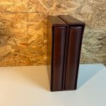 2 Safe Variant Alben + Schuber in rotbraun mit Hüllen für ETB