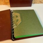 2 Safe Variant Alben + Schuber in rotbraun mit Hüllen für ETB