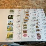 Berlin Burgen und Schlösser FDC komplett Ecke links unten