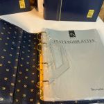 Dt. Post 5 ETB Alben mit Jahreszahlen am Rücken