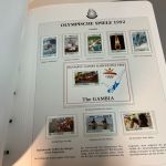 Olympiade 1992 postfrische Abosammlung über 70 Blatt