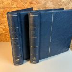 2 Leuchtturm Drehstabbinder blau