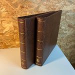 2 Leuchtturm Ringbinder in braun mit 13 Ring