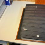 2 Einsteckbücher braun mit 60 schwarzen Seiten (mit Mängeln)