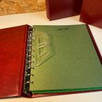 2 Safe Variant Alben in rot mit Hüllen für ETB