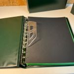 2 Safe Variant Alben in grün mit Hüllen für ETB