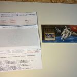 USA 25 Jahre Mondlandung (Beleg mit Endeavour geflogen)