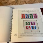 50 Jahre Tag der Briefmarke, 2 bändige Abodsammlung
