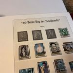 50 Jahre Tag der Briefmarke, 2 bändige Abodsammlung