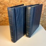 2 Leuchtturm Drehstabbinder blau