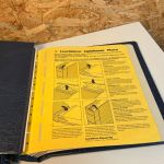 2 Leuchtturm Drehstabbinder blau