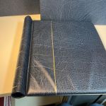 2 Leuchtturm Klemmbinder mit Schuber blau