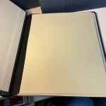 2 Leuchtturm Klemmbinder mit Schuber blau