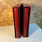 2 Safe Ringbinder rot 14 Ring inkl. Schuber