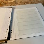 Kabe 50 Hüllen links + oben offen für Bogen, 16 Ring