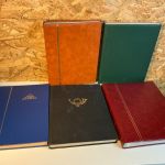 5 Einsteckbücher mit je 32 Seiten verschiedene Farben