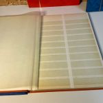 5 Einsteckalben mit 16 geteilten Seiten