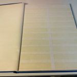 5 Einsteckalben mit 16 geteilten Seiten