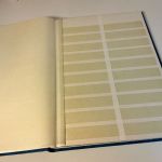 5 Einsteckalben mit 16 geteilten Seiten