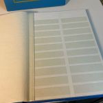 3 Einsteckalben 16 Seiten geteilt