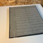 25 Kabe Astra schwarz / Klarsichtstreifen geteilt