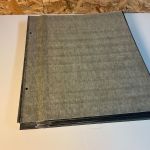 25 Kabe Astra Blätter schwarz / Klarsichtstreifen ungeteilt