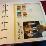 Numisbriefe, 4 bändige Sammlung mit über 95 Stück