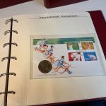 Numisbriefe, 4 bändige Sammlung mit über 95 Stück