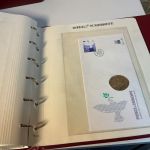 Numisbriefe, 4 bändige Sammlung mit über 95 Stück