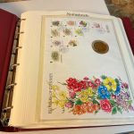 Numisbriefe, 4 bändige Sammlung mit über 95 Stück