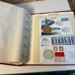 Numisbriefe, 4 bändige Sammlung mit über 95 Stück