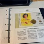 Numisbriefe Monarchien Europas, 2 Bände 25 Stück
