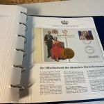 Numisbriefe Monarchien Europas, 2 Bände 25 Stück