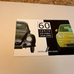 Sonderdruck 60 Jahre VW Käfer der Bundesdruckerei