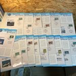 Schweiz 18 Schiffspost-Stempel aus Abo