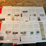 Schweiz 22 Bahnpost-Stempel aus Abo