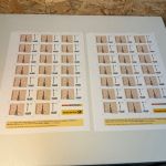 Briefmarke Individual 2 Bögen (45+55 Cent) Wir-bauen-mit.de