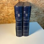 2 Binder Fussball WM 2006 leer, Dt. Post / Leuchtturm 13 Ring