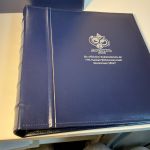 2 Binder Fussball WM 2006 leer, Dt. Post / Leuchtturm 13 Ring