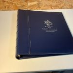 2 Binder Fussball WM 2006 leer, Dt. Post / Leuchtturm 13 Ring