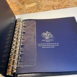 2 Binder Fussball WM 2006 leer, Dt. Post / Leuchtturm 13 Ring