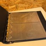 3 Borek Numisbriefe Binder mit 50 2er Hüllen