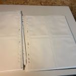 50 Hama Hüllen für Ansichtskarten weiß